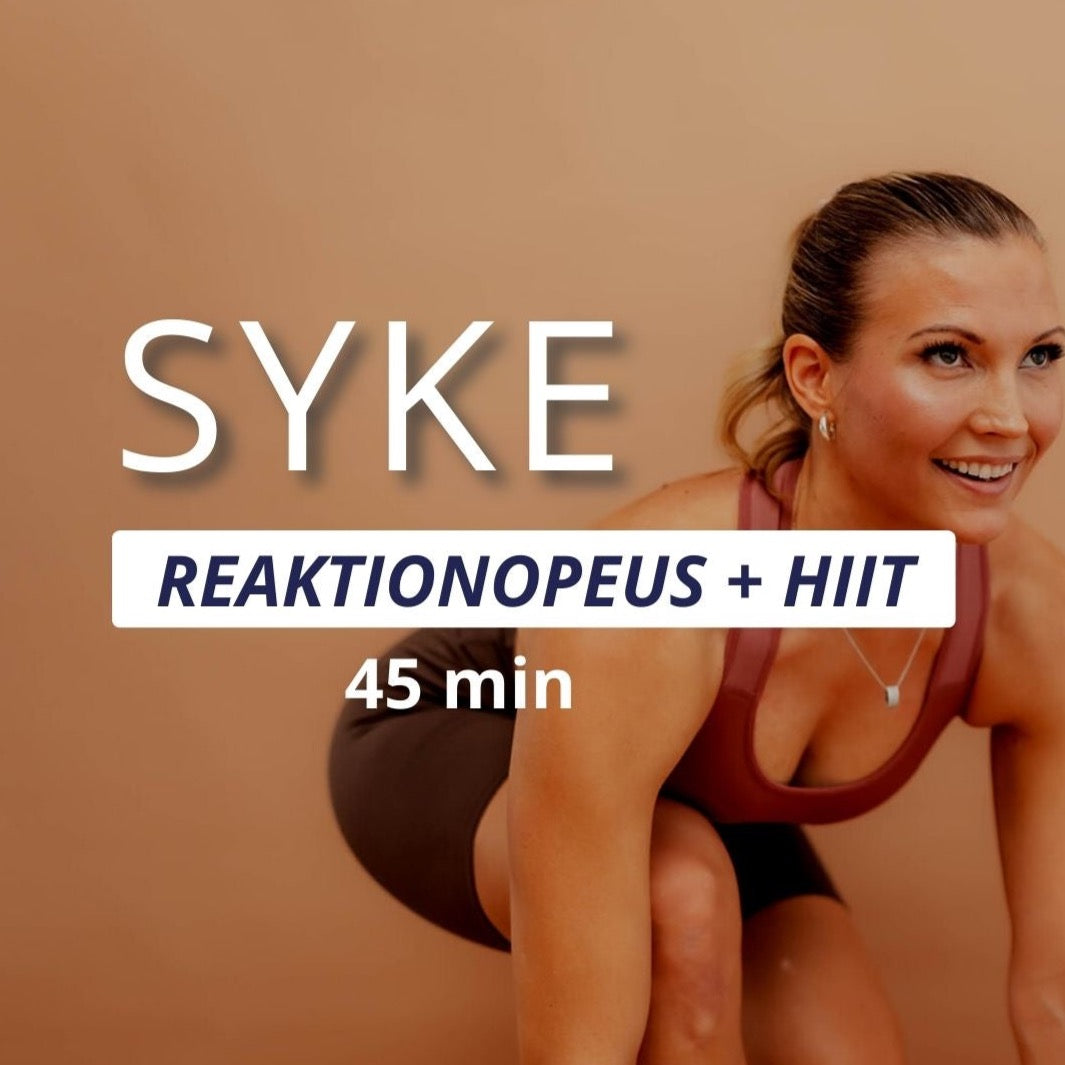 SYKE: Reaktionopeus + HIIT, 45min